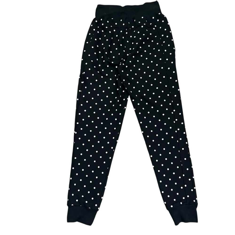 Adam Selman Sport Polka Dot Jogger Sweatpants Black White XS - Picture 5 of 12
